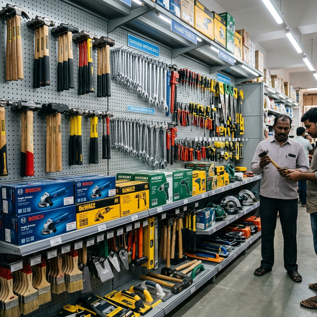 Hardware tools and construction equipment